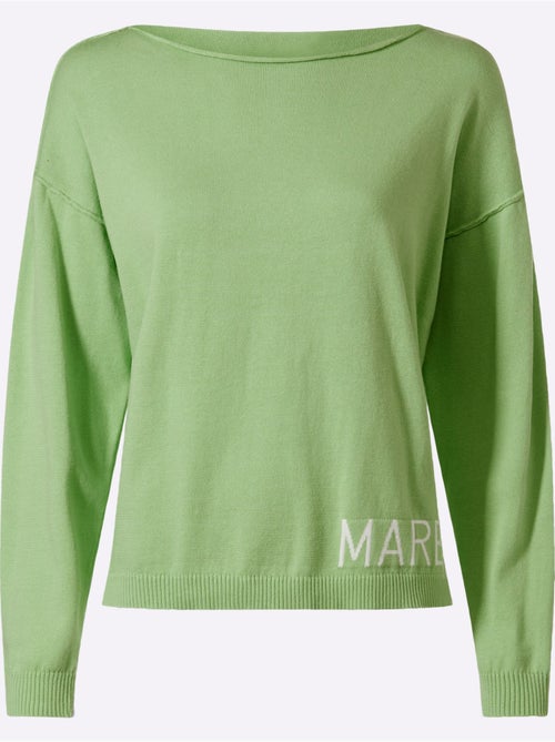 Pull En Coton Inscription Tendance - Taille Standard - helline - Kiabi