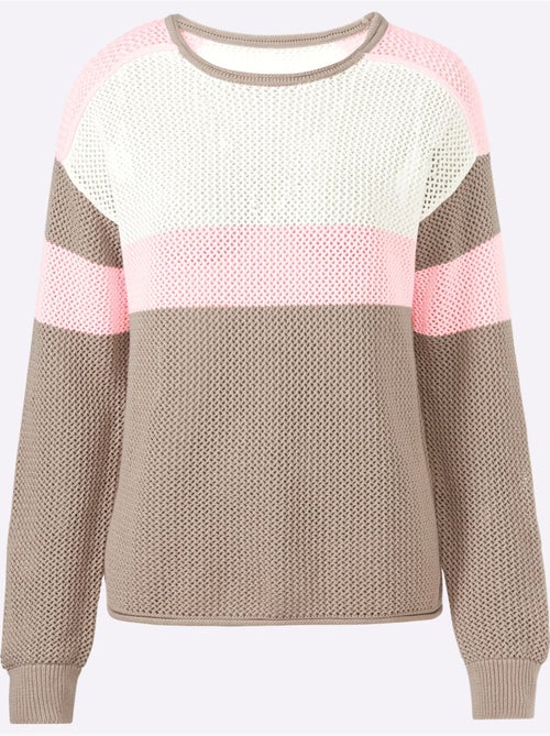 Pull En Coton Pur Coton - Taille Standard - helline - Kiabi