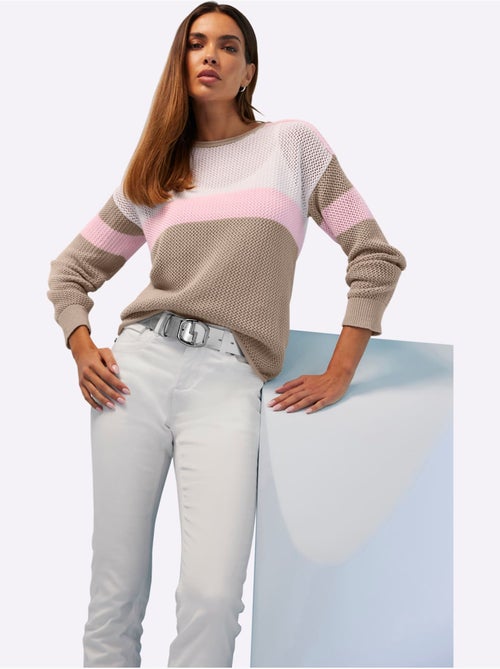 Pull En Coton Pur Coton - Taille Standard - helline - Kiabi