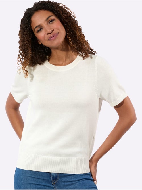 Pull En Coton Pur Coton - Taille Standard - Witt - Kiabi