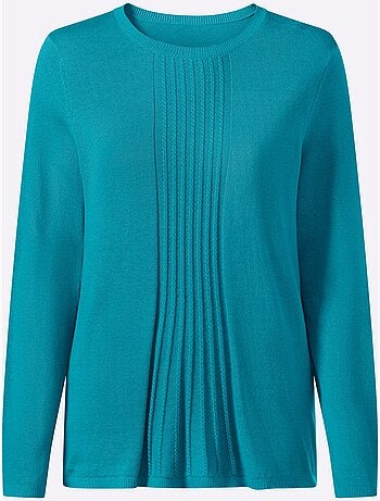 Pull En Coton Qualité Coton Doux Sur La Peau - Taille Standard - Moda Vilona