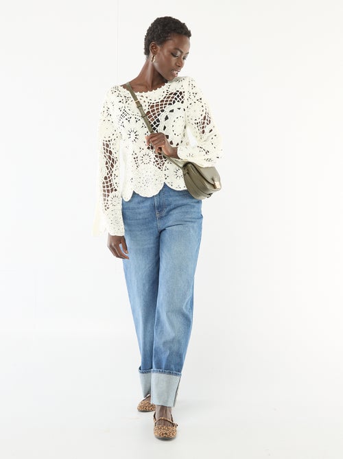 Pull en crochet - Kiabi