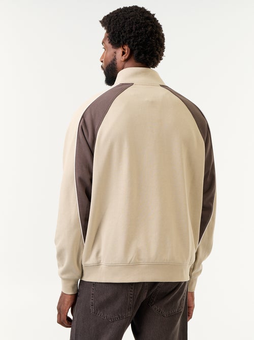 Pull en French Terry col camionneur - Kiabi