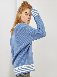 Pull en grosse maille - Kiabi