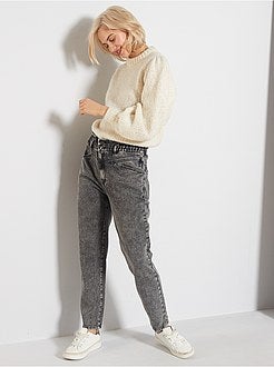 Pull en grosse maille douce - Kiabi