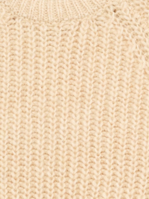 Pull en grosse maille unie - Kiabi Pull en grosse maille unie - Kiabi