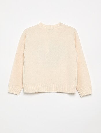 Pull de Noël en jacquard