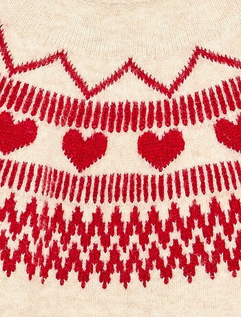 Pull en jacquard 'Noël'