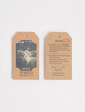 Pull en laine à fermeture éclair, MO Fashion