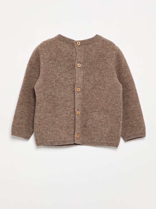 Pull en laine et cachemire - Premium - Kiabi