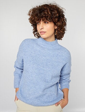 Pull en laine mélangée