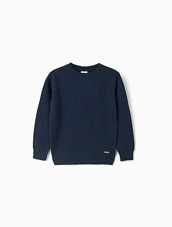 Pull en laine mélangée b&s