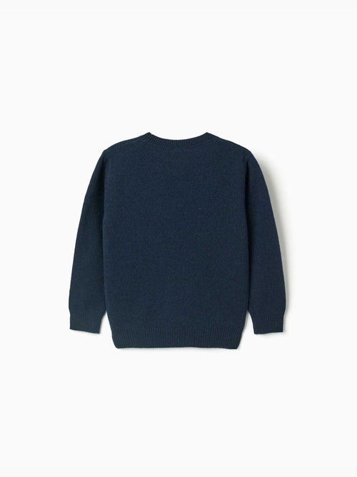 Pull en laine mélangée b&s - Kiabi