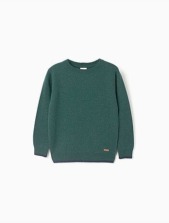 Pull en laine mélangée b&s