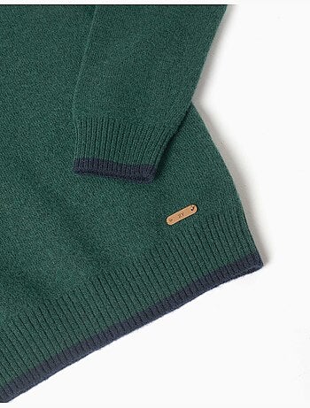 Pull en laine mélangée b&s