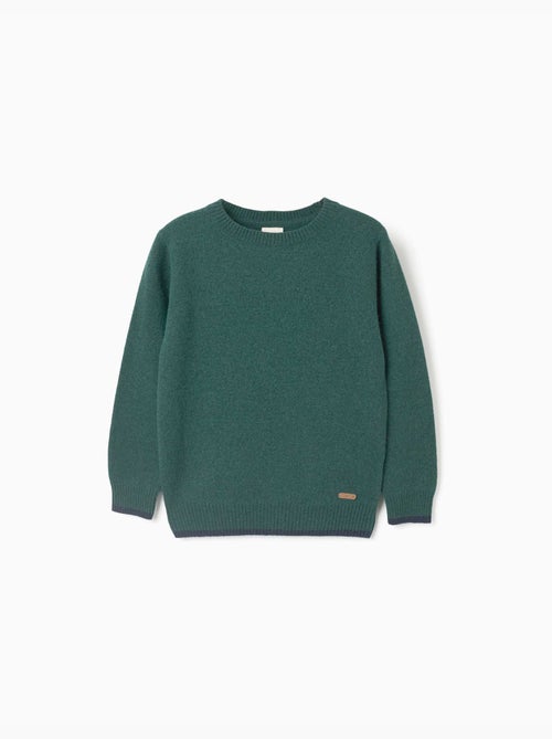 Pull en laine mélangée b&s - Kiabi Pull en laine mélangée b&s - Kiabi