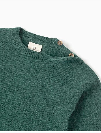 Pull en laine mélangée b&s