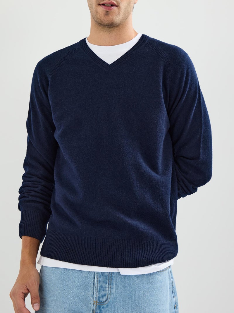 Pull en laine, MO Fashion Bleu - Kiabi