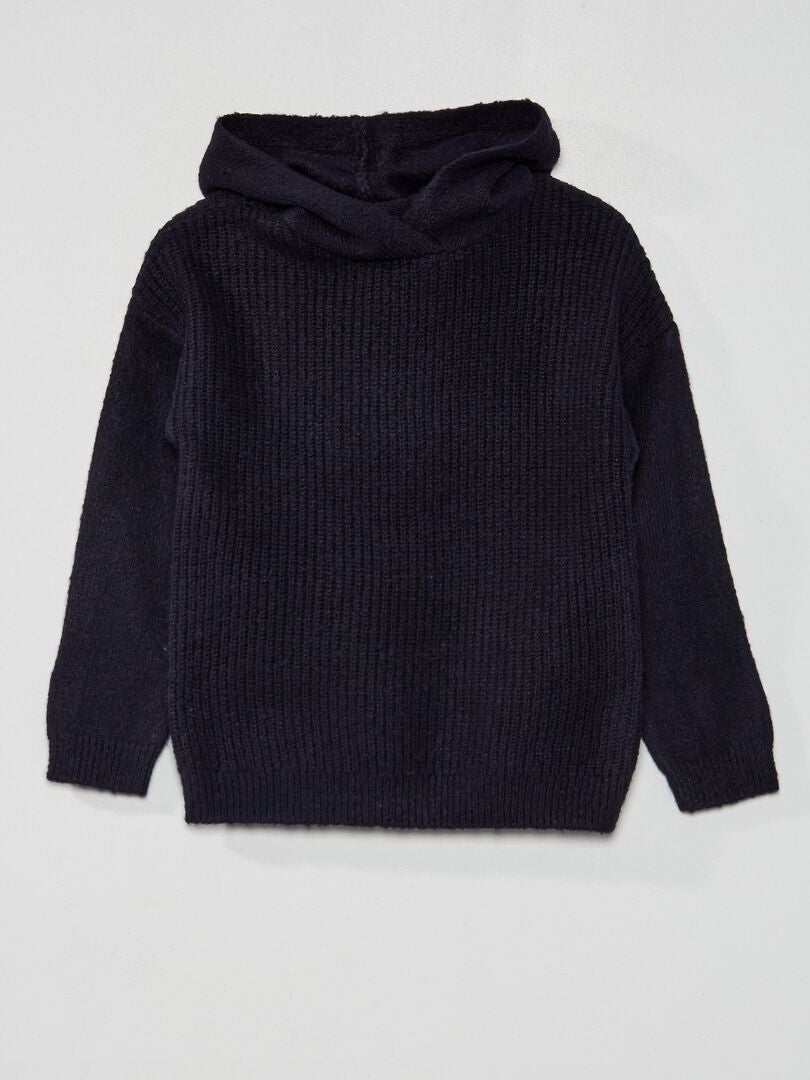 Sweat à Capuche Femme - Maille Côtelée Douce - Poches Avant - Coupe Décontractée - Parfait Pour L'automne Et L'hiver