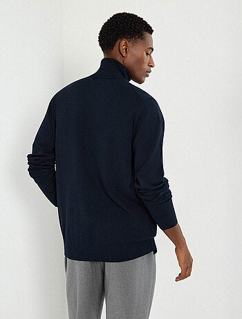 Pull en maille à col montant, MO Fashion