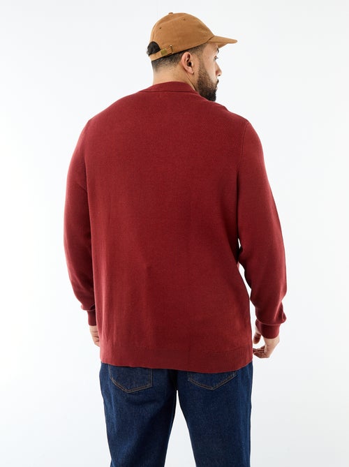 Pull en maille à col rond - Kiabi