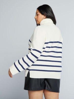 Cardigan Zippé Homme Col Montant - Maille Polaire Légère - Poches - Pour Mi-saison, Décontracté, Sportwear