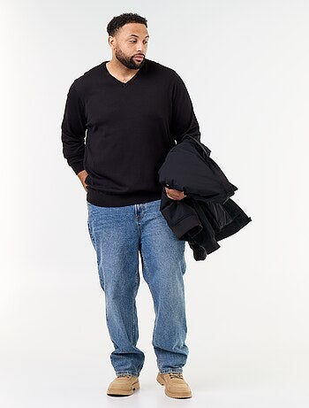 Pull en maille à col V