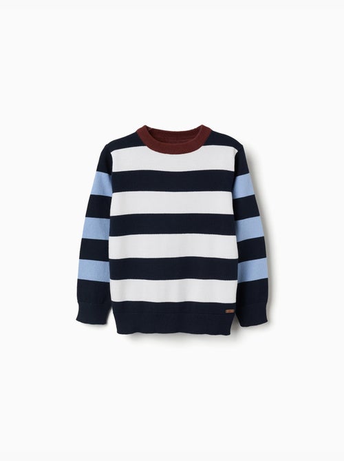 Pull en maille à rayures - Kiabi Pull en maille à rayures - Kiabi