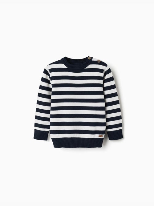 Pull en maille à rayures - Kiabi Pull en maille à rayures - Kiabi