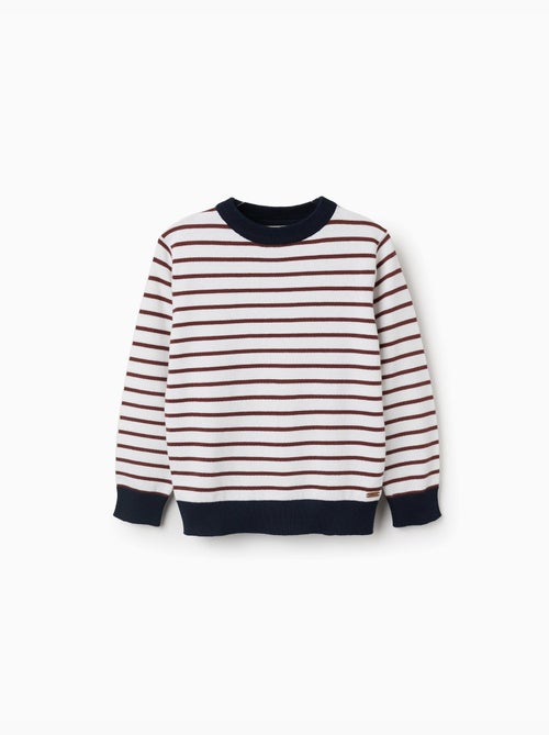 Pull en maille à rayures - Kiabi Pull en maille à rayures - Kiabi