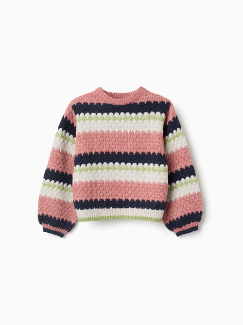 Pull en maille à rayures - Kiabi Pull en maille à rayures - Kiabi