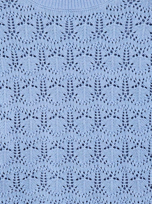 Pull en maille ajourée - Kiabi