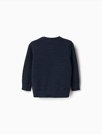 Pull en maille avec boutons sur l'épaule