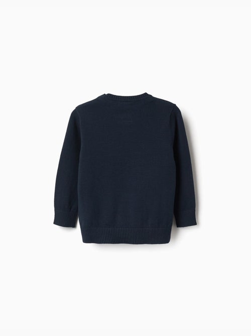 Pull en maille avec boutons sur l'épaule - Kiabi Pull en maille avec boutons sur l'épaule - Kiabi