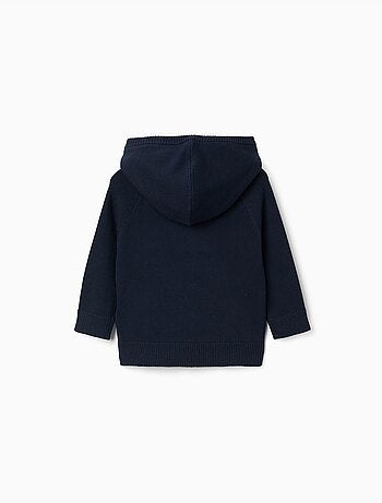 Pull en maille avec capuche B&S