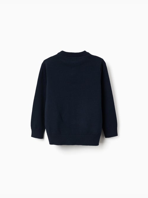 Pull en maille avec extrémités côtelées - Kiabi Pull en maille avec extrémités côtelées - Kiabi