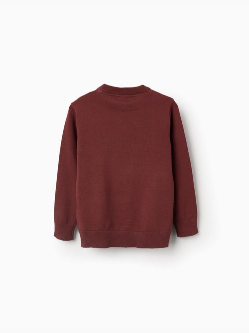 Pull en maille avec extrémités côtelées - Kiabi Pull en maille avec extrémités côtelées - Kiabi