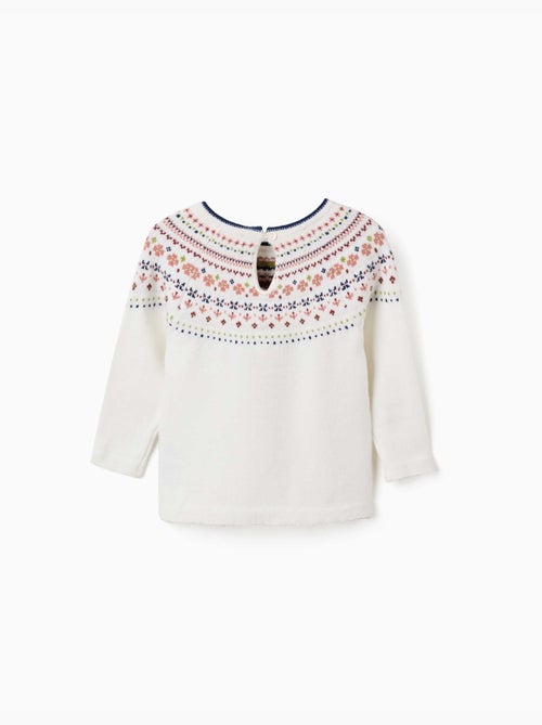 Pull en maille avec motif jacquard - Kiabi Pull en maille avec motif jacquard - Kiabi