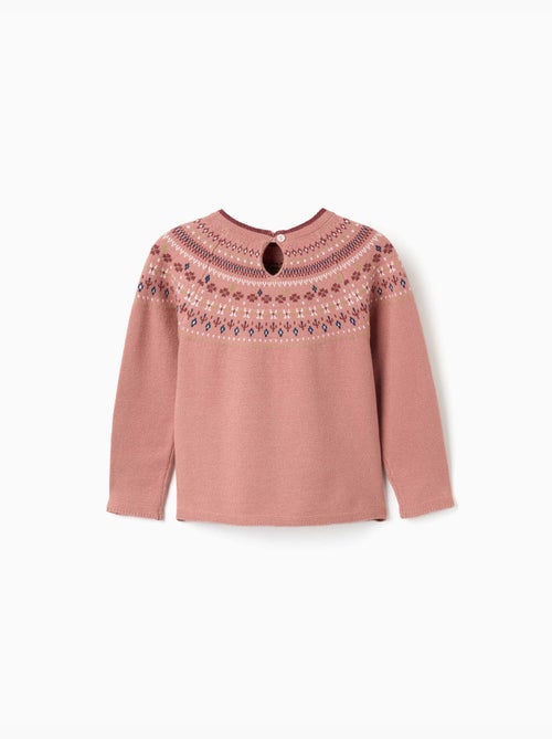 Pull en maille avec motif jacquard - Kiabi Pull en maille avec motif jacquard - Kiabi