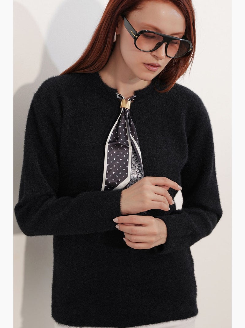 Pull en maille bdart Noir - Kiabi