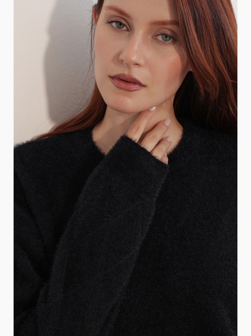Pull en maille bdart Noir - Kiabi