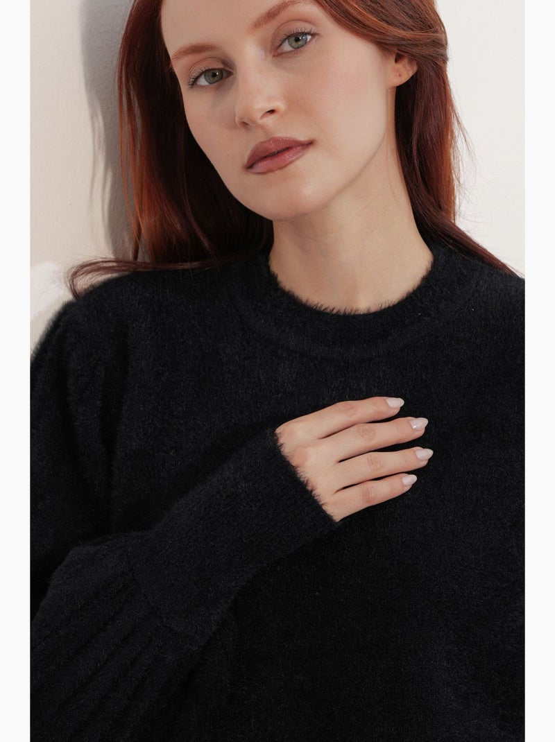 Pull en maille bdart Noir - Kiabi