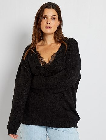 Col V Kiabi Grande Taille Femme Pull Pull Col V Femme Grande Taille