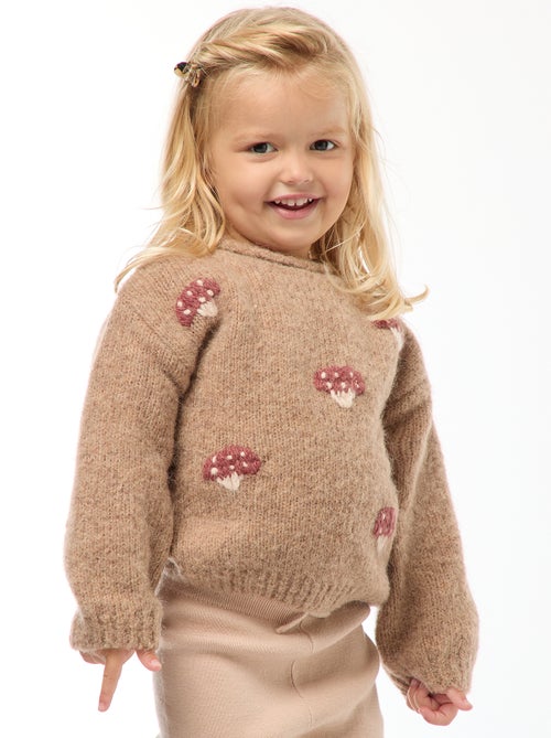 Pull en maille chaude - Kiabi