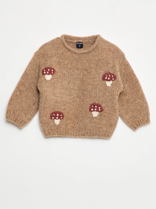Pull en maille chaude - Kiabi