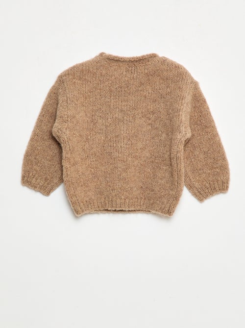 Pull en maille chaude - Kiabi