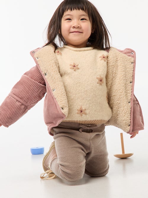 Pull en maille chaude - Kiabi