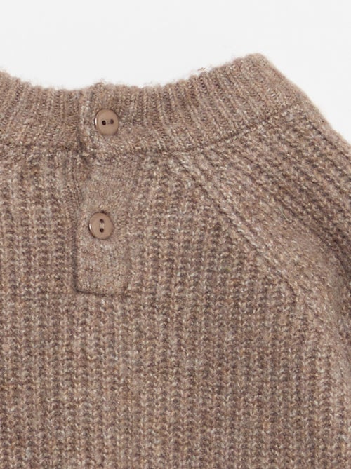 Pull en maille chaude - Kiabi