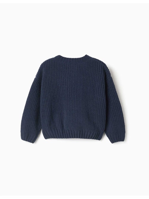 Pull en maille chenille à épaules tombantes - Kiabi Pull en maille chenille à épaules tombantes - Kiabi