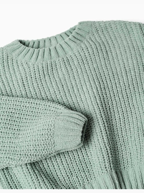 Pull en maille chenille à épaules tombantes - Kiabi Pull en maille chenille à épaules tombantes - Kiabi